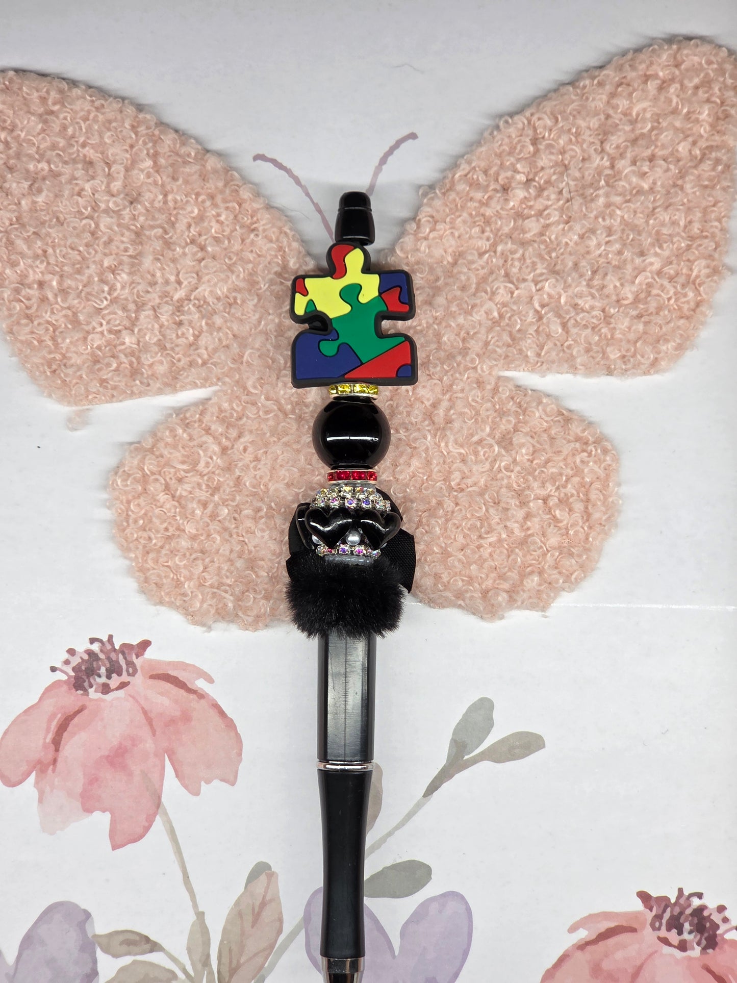 Ember Ink | Black Puzzle Piece Autism Awareness