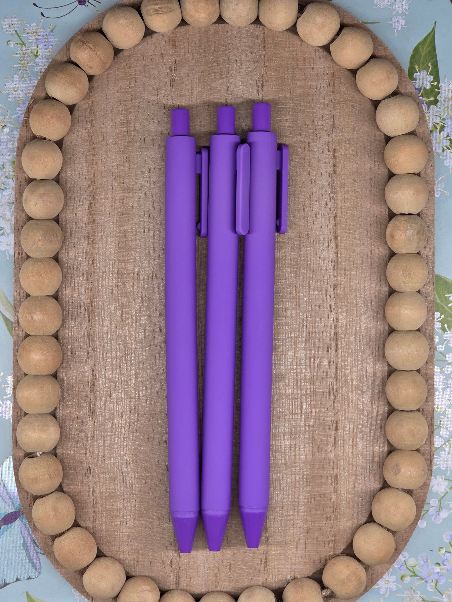 Smooth Glide Matte Click Pen – Customizable & Bling-Ready