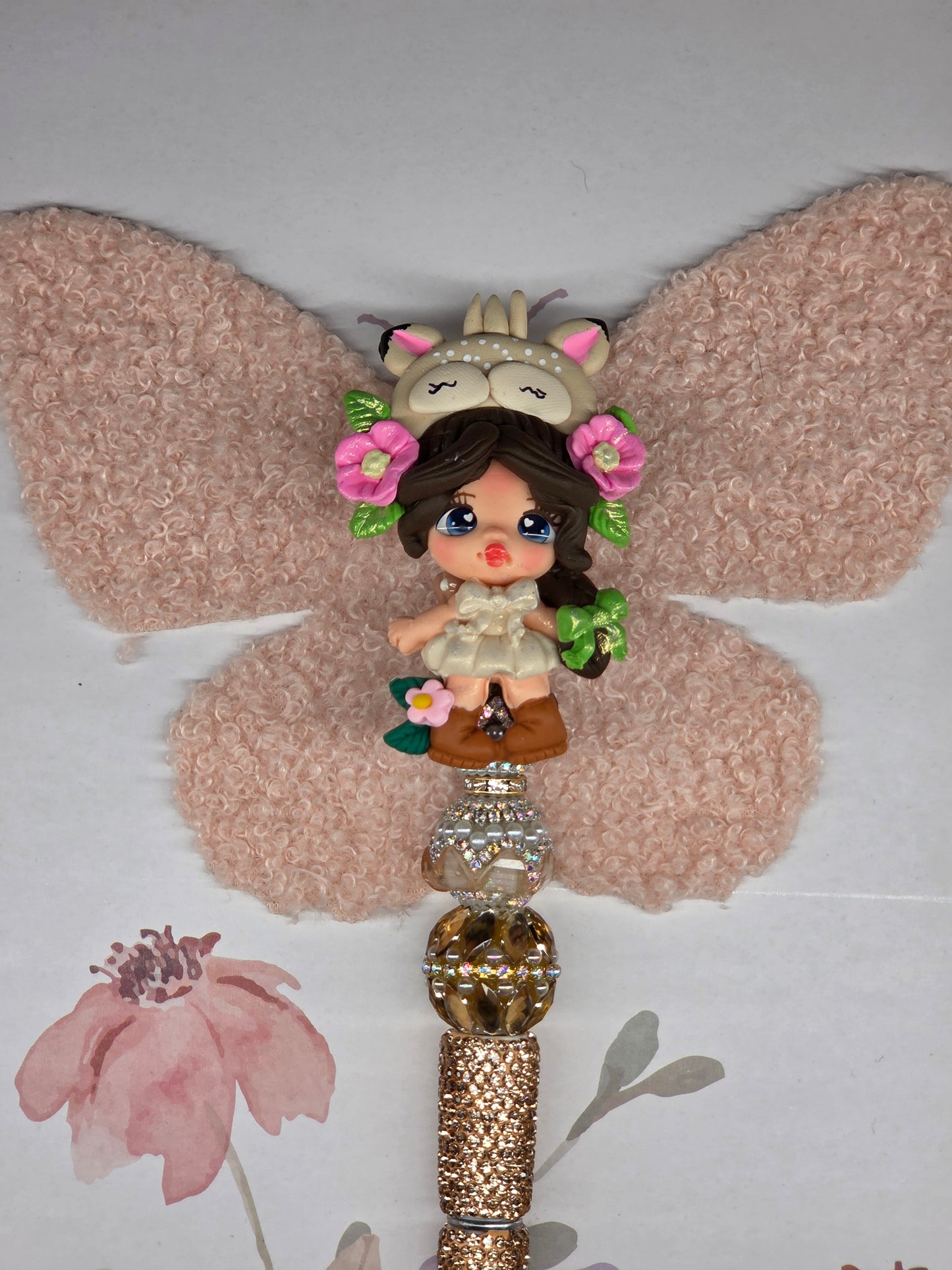 Ember Ink | Cutie Fox Clay Doll