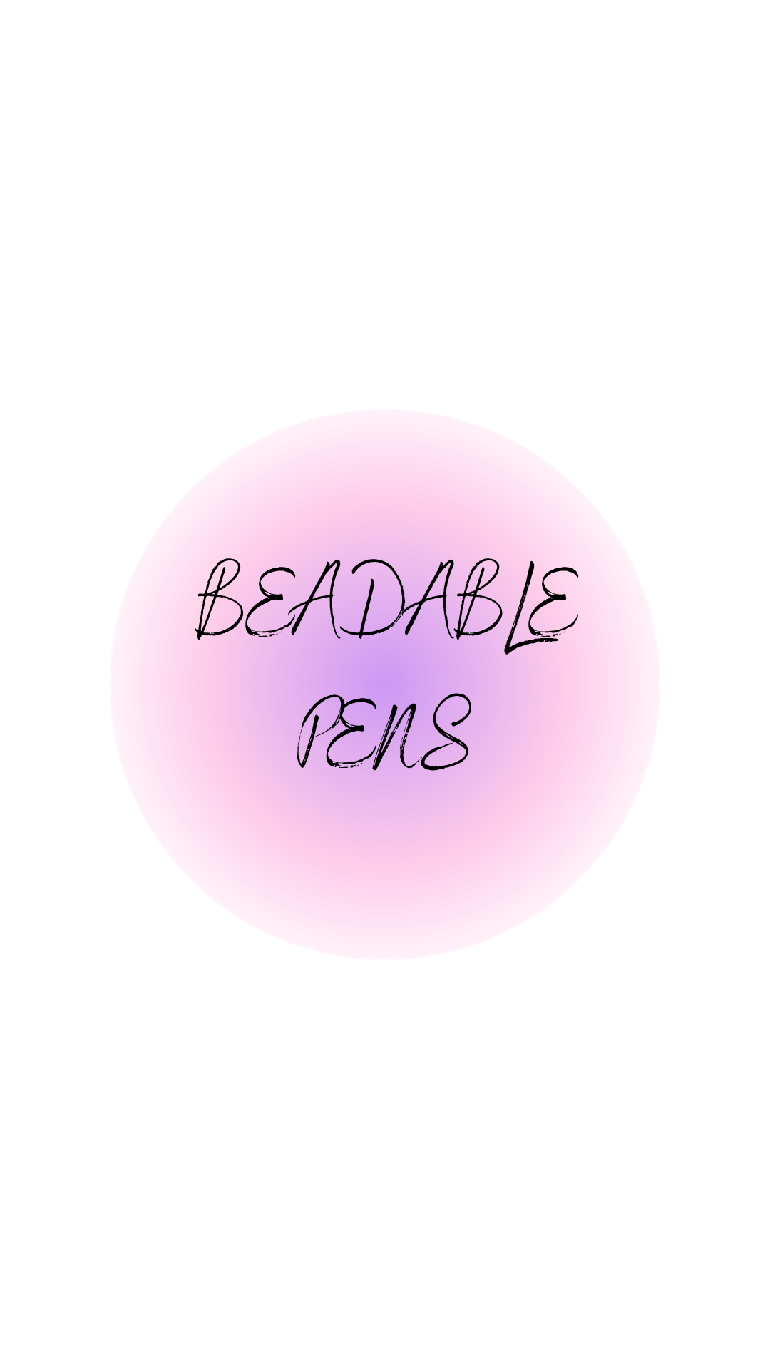 Beadable Pens