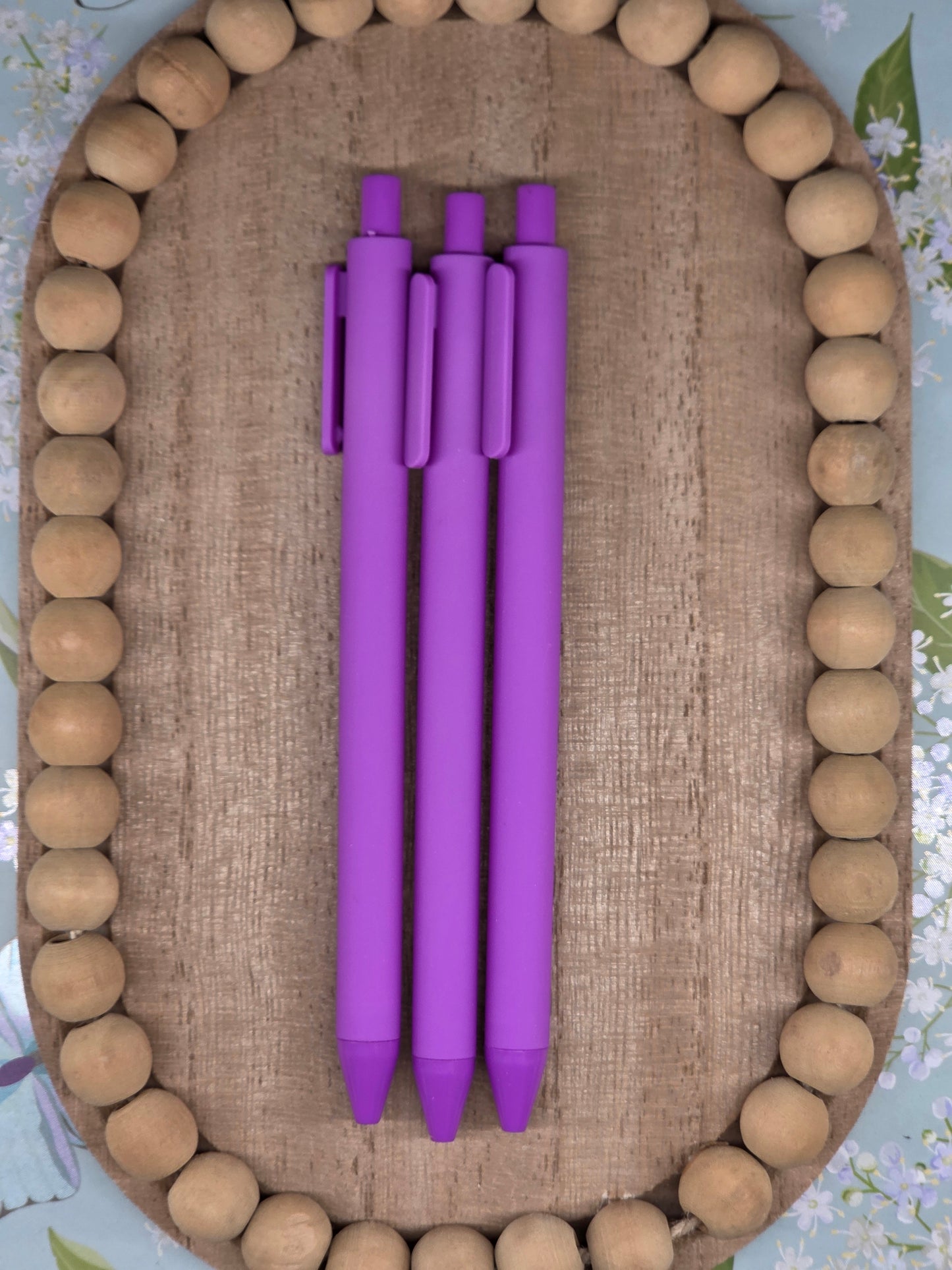 Smooth Glide Matte Click Pen – Customizable & Bling-Ready
