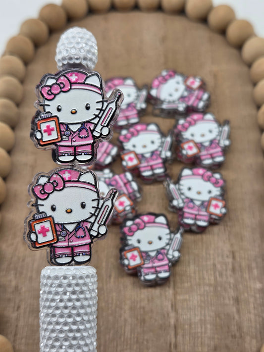 Hello Kitty Nurse Acrylic Focal