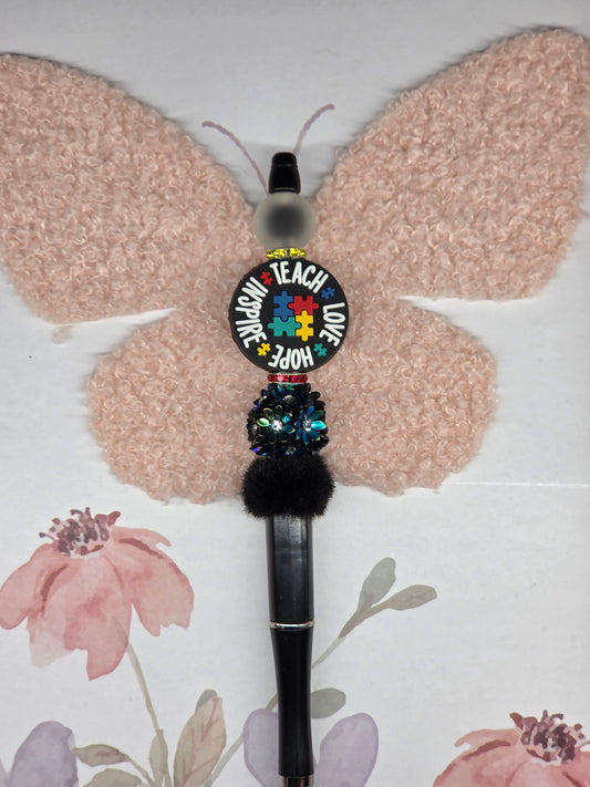 Ember Ink | Black Circle Autism Awareness